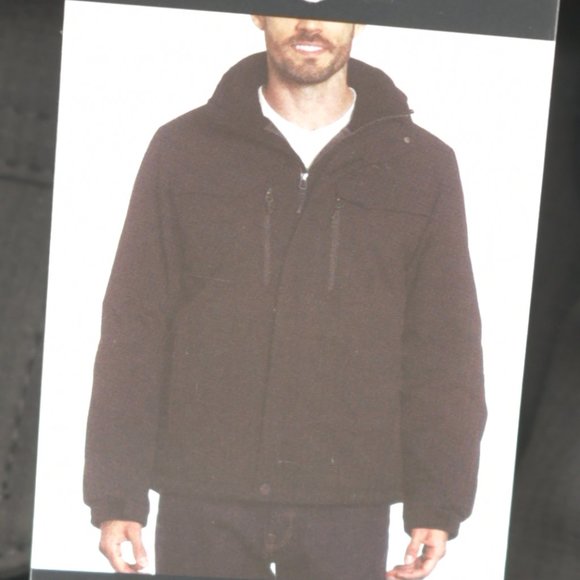 Gerry Men's Hooded Nimbus Tech Jacket Black - Picture 9 of 9